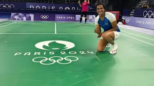 PVSINDHU-WINS-FIRST-MATCH-AT-OLYMPICS-2024