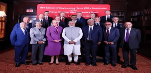 INDIAN-PM-MEET-CEOs-OF-REPUTED-COMPANIES-AT-MIT